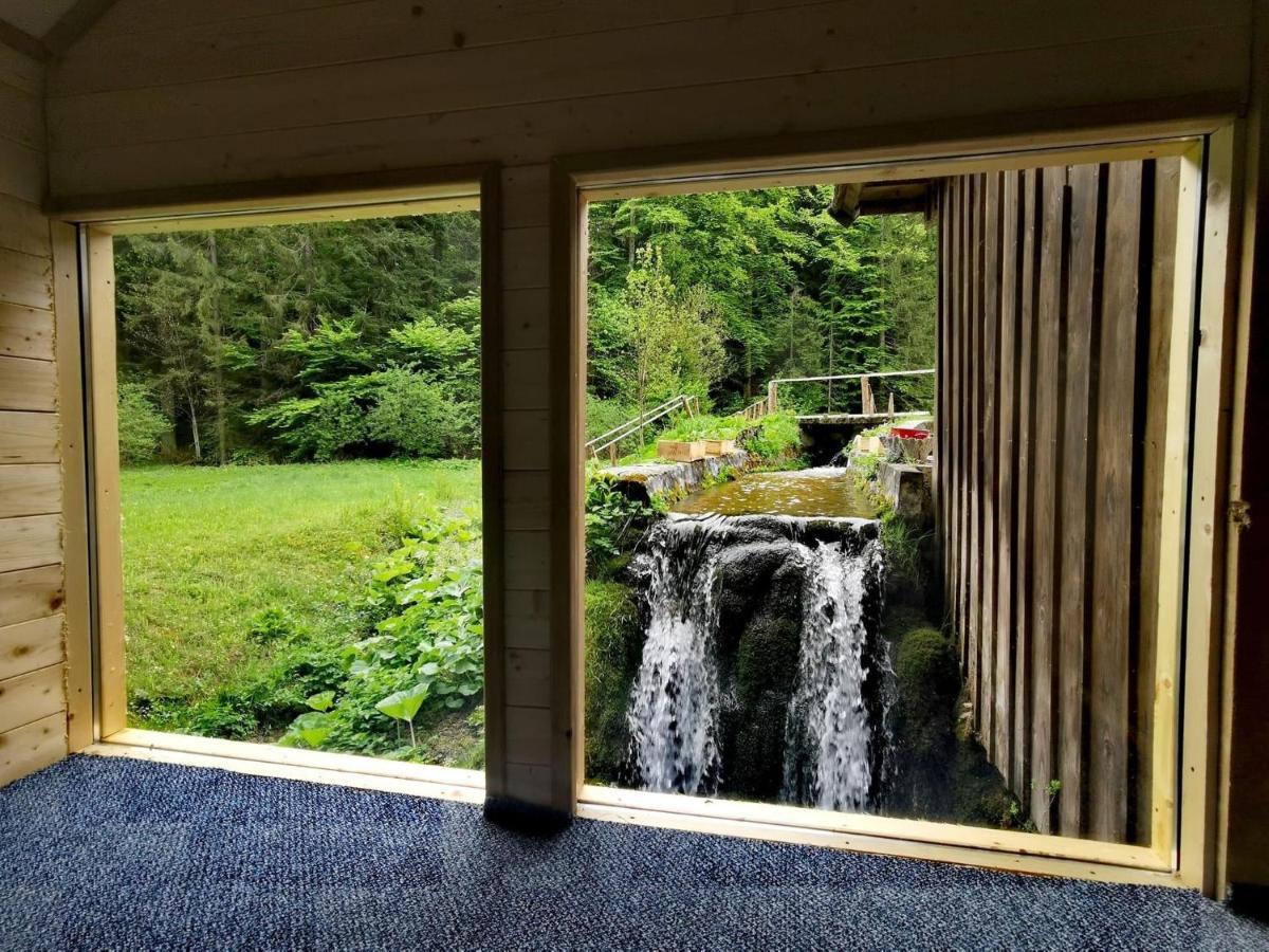 Plitvička Jezera Wooden House With A Waterfall "Stipanov Mlin"ヴィラ エクステリア 写真