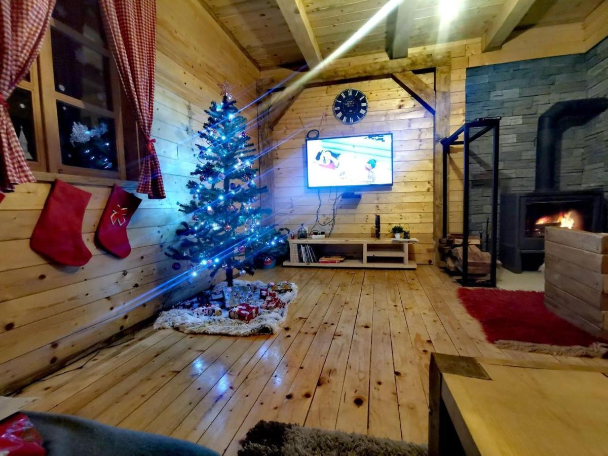 Plitvička Jezera Wooden House With A Waterfall "Stipanov Mlin"ヴィラ エクステリア 写真