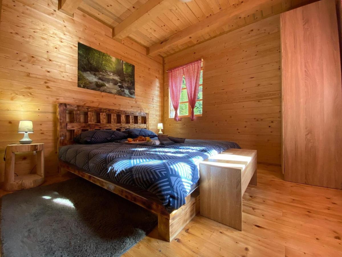 Plitvička Jezera Wooden House With A Waterfall "Stipanov Mlin"ヴィラ エクステリア 写真