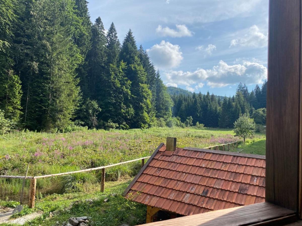 Plitvička Jezera Wooden House With A Waterfall "Stipanov Mlin"ヴィラ エクステリア 写真